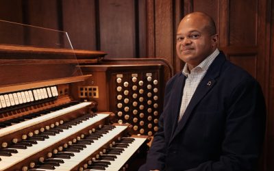 Organist Michael Stefanek on April 24